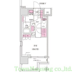 ディームス木場の物件間取画像